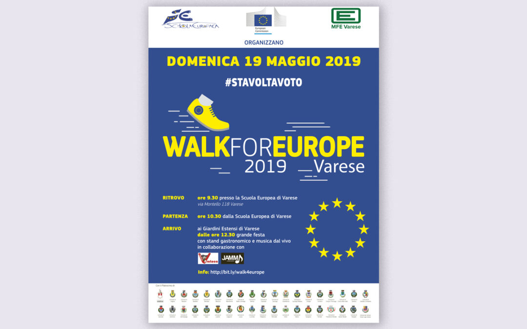Walk for Europe 2019 JRC