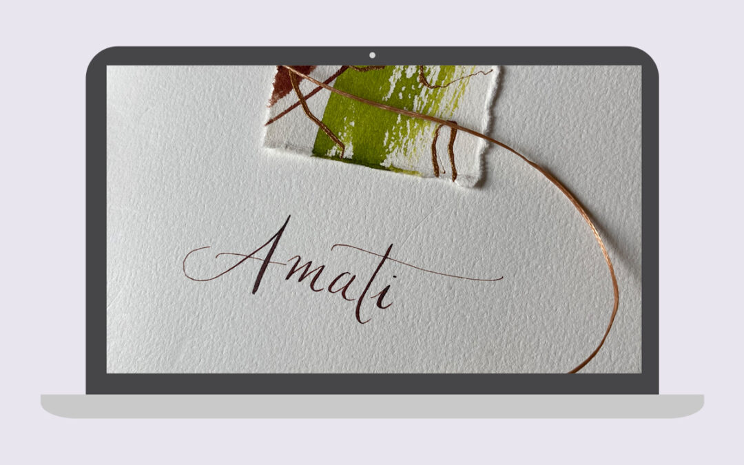 Calligraphy Book “Amati”